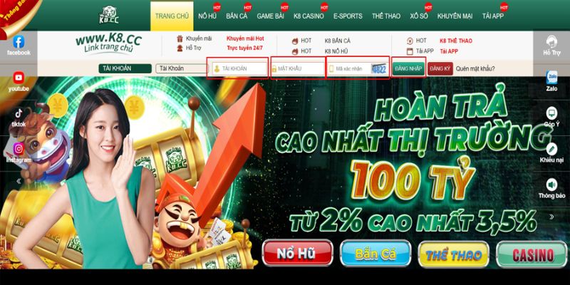 Các điều kiện anh em nên biết khi tham gia tạo tài khoản tại K8CC