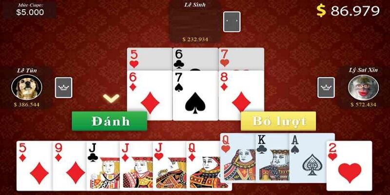 Tổng quan về game bài tiến lên tại k8cc